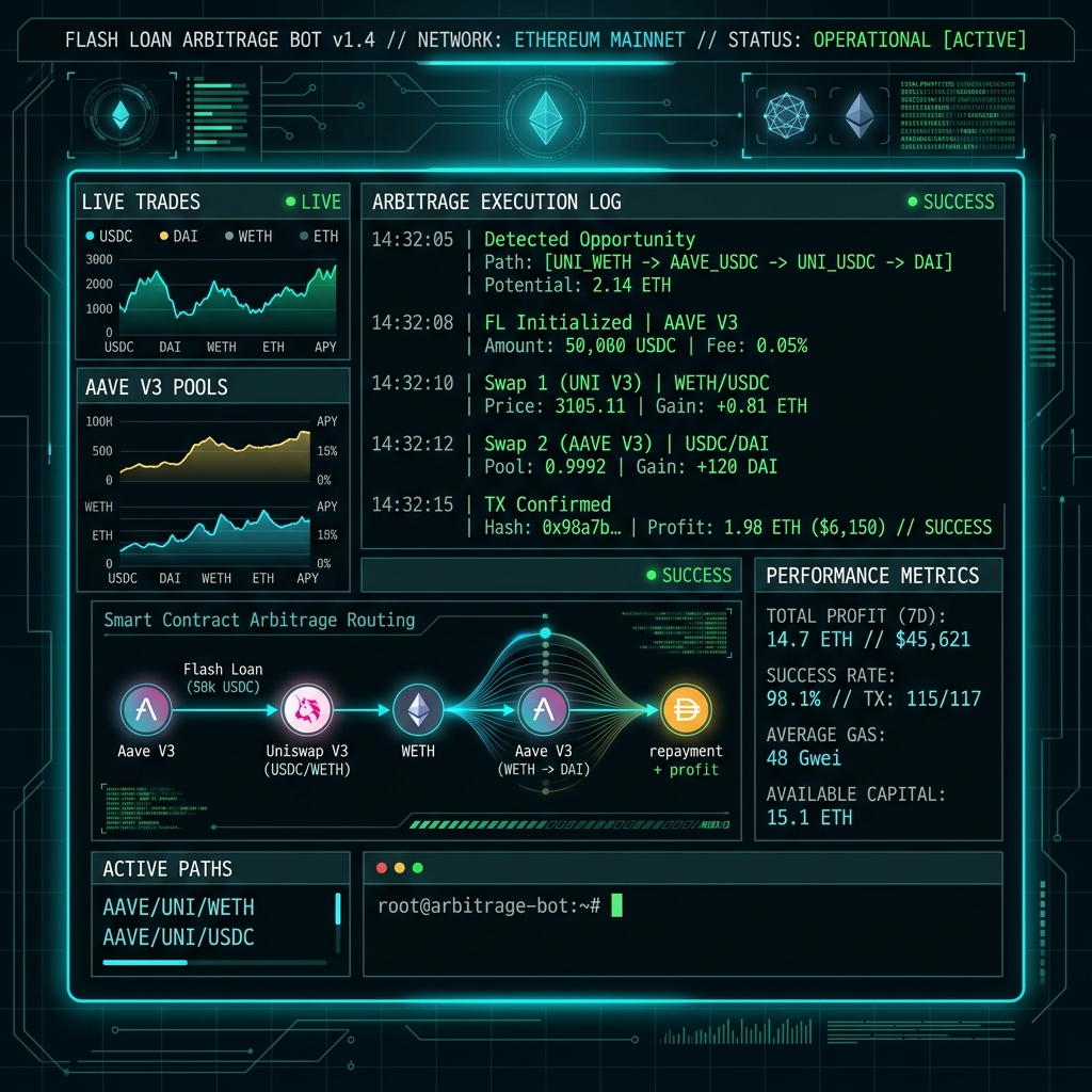 Flash Loan Arbitrage Bot